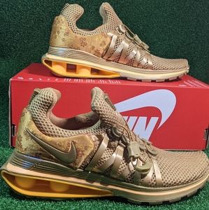 Nike Women's Shox Gravity Metallic Gold Shoes